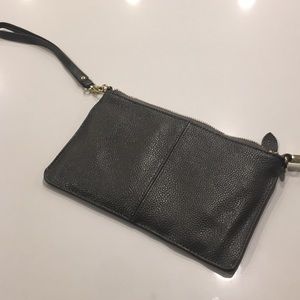 ✅ SOLD Vegan Fashion Steel Grey Pebbled “Pleather” Purse
